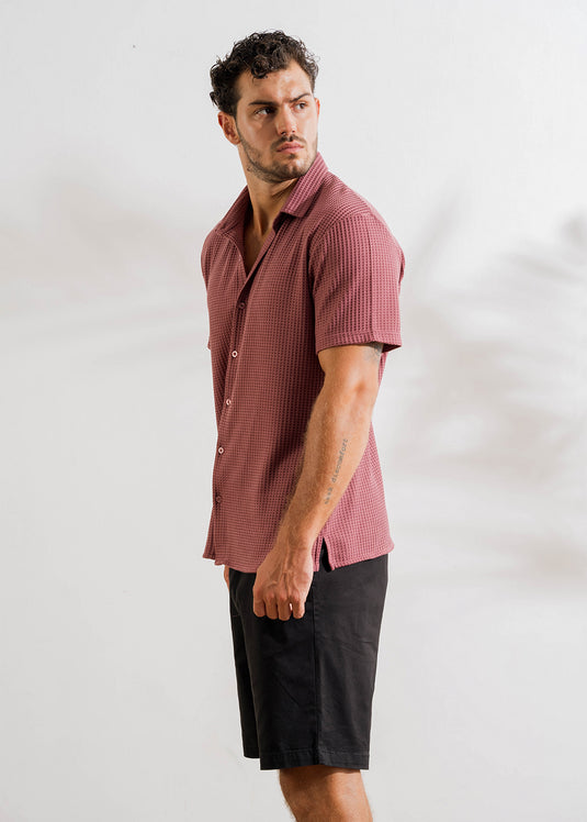 Waffle Short Sleeve Shirt