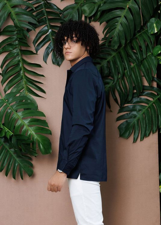 Bowling Collar L/S shirt