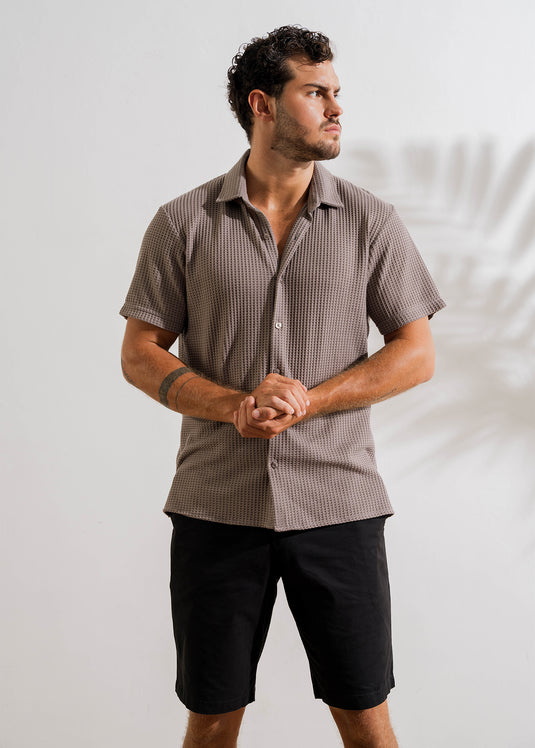 Waffle Short Sleeve Shirt