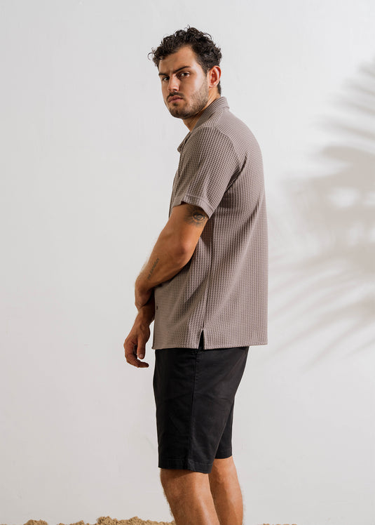 Waffle Short Sleeve Shirt