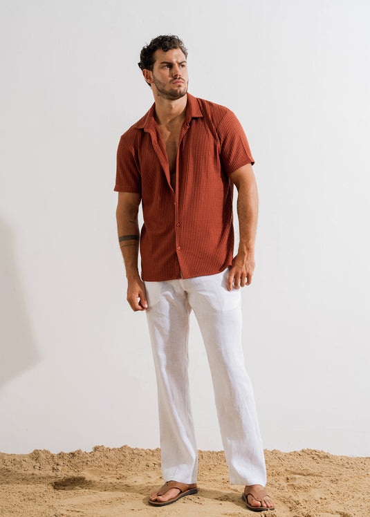 Waffle Short Sleeve Shirt