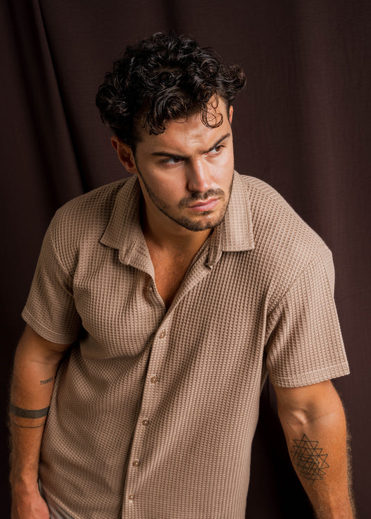 Waffle Short Sleeve Shirt