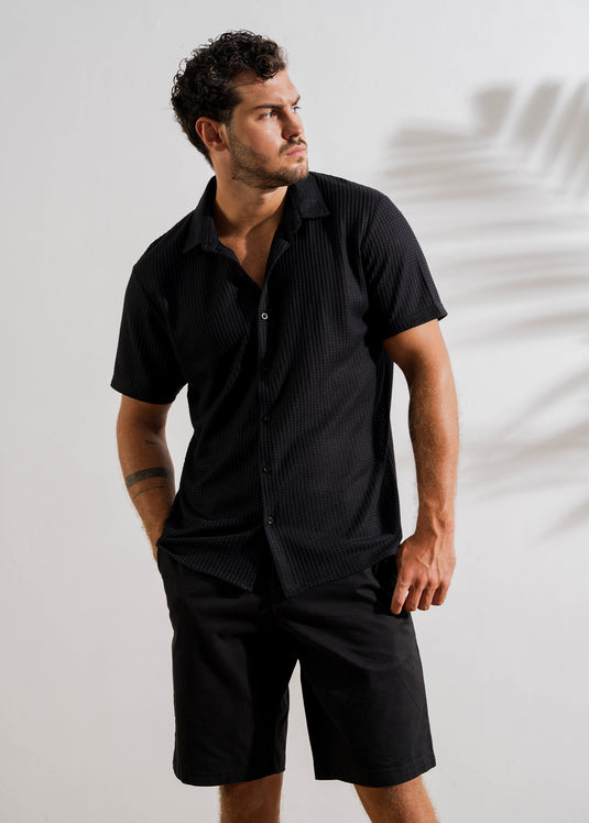 Waffle Short Sleeve Shirt