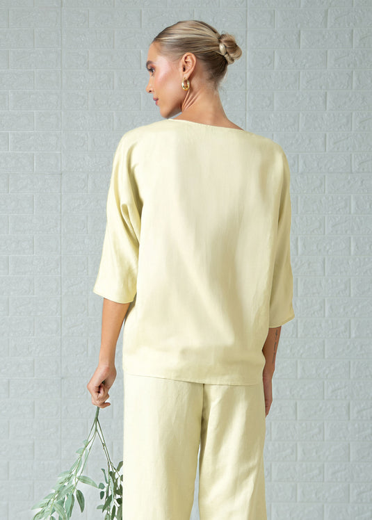 Dolman sleeve blouse