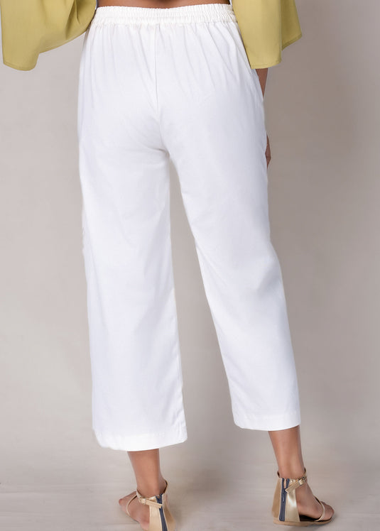 Cropped Pant With Draw Cord
