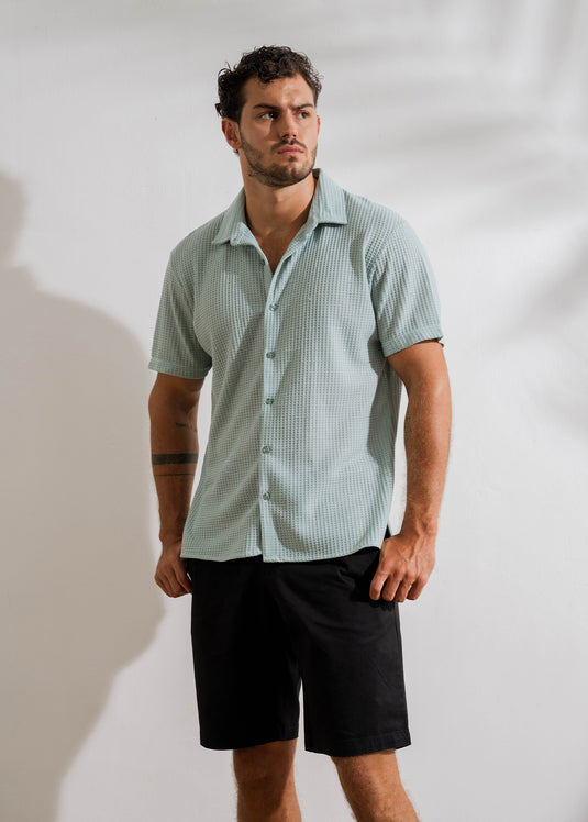 Waffle Short Sleeve Shirt