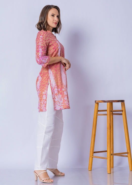 Batik Kurta Top