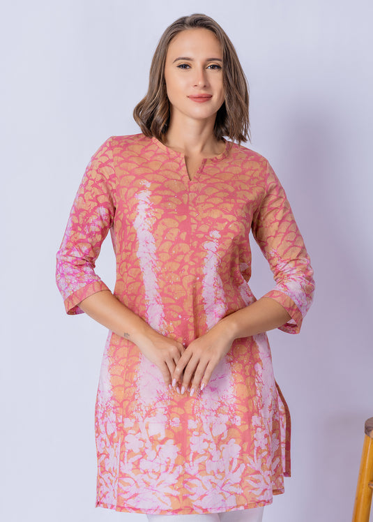 Batik Kurta Top