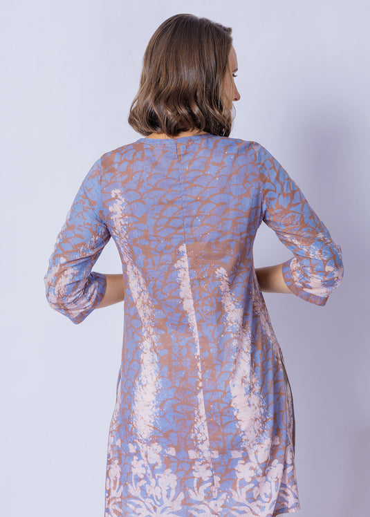 Batik Kurta Top