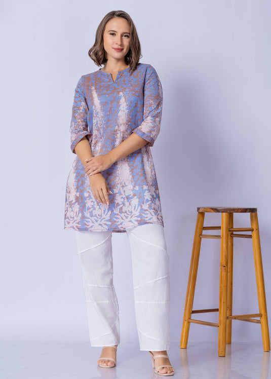 Batik Kurta Top