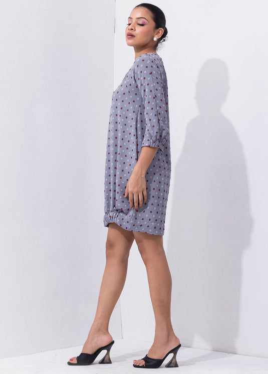 Front Elasticated Detail Dress