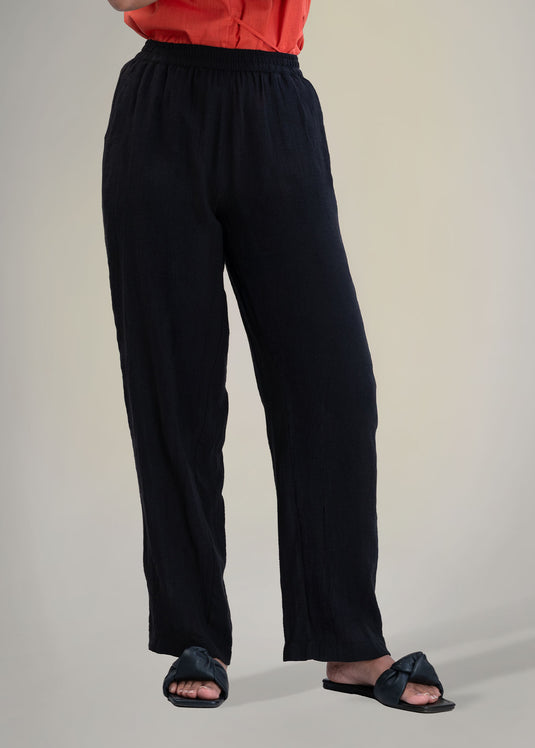 Elasticated waist basic pant
