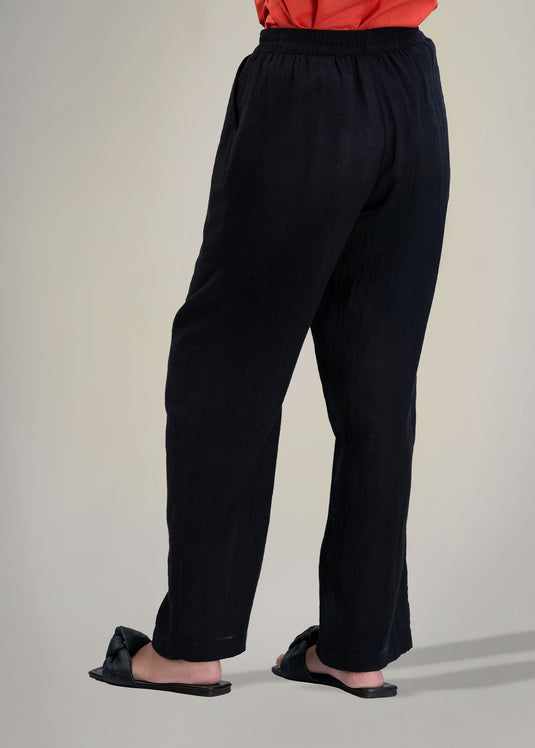 Elasticated waist basic pant
