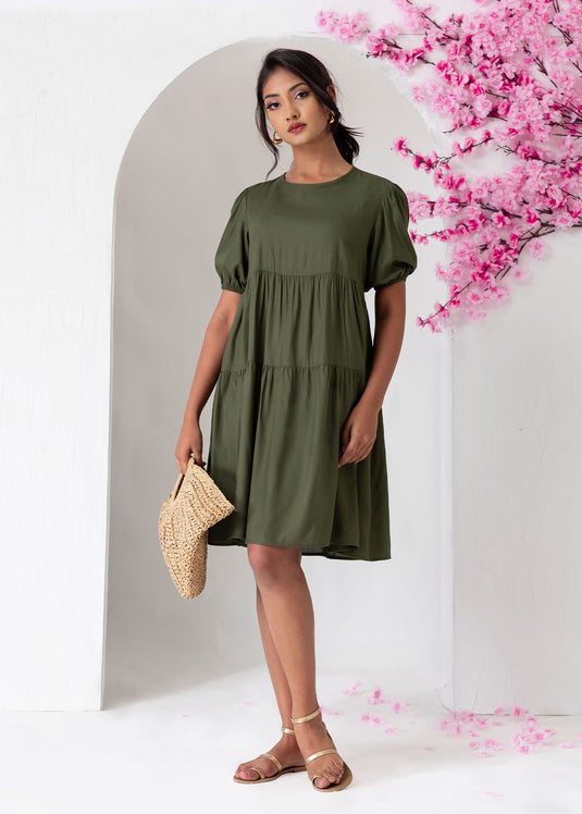 Short Tiered Dress