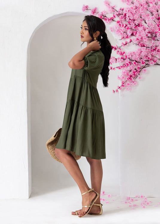 Short Tiered Dress