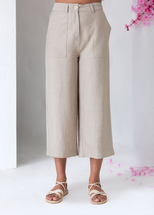 Basic Cropped Pant