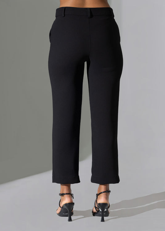 Tailored cropped pant