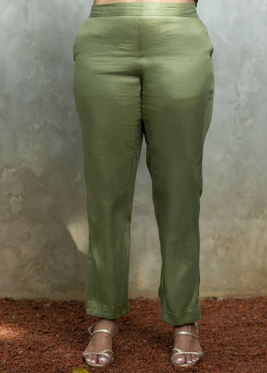 Basic back elasticated pant