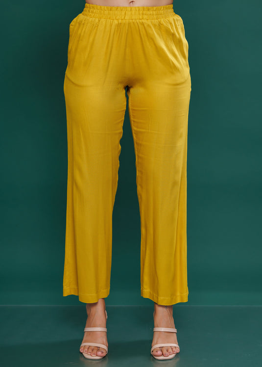 Basic elasticated waist pant