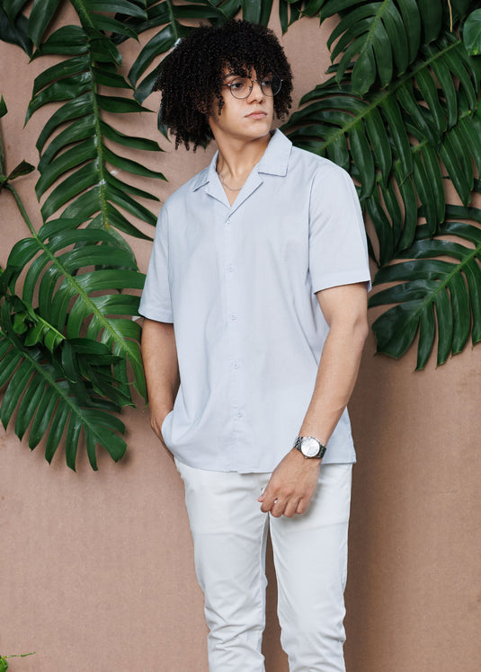 Bowling collar S/S shirt