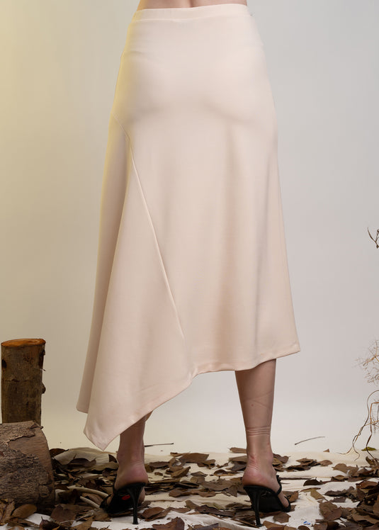 Asymmetrical Hem Skirt