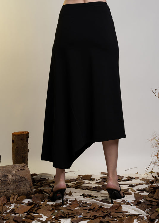 Asymmetrical Hem Skirt