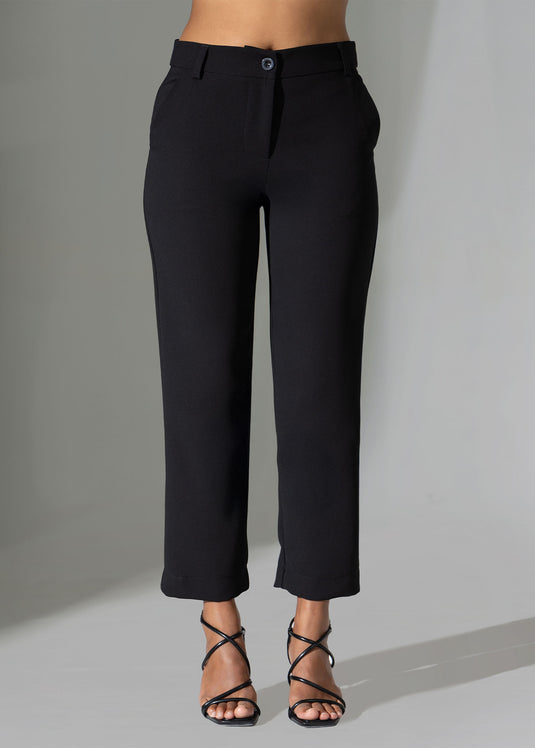 Tailored cropped pant