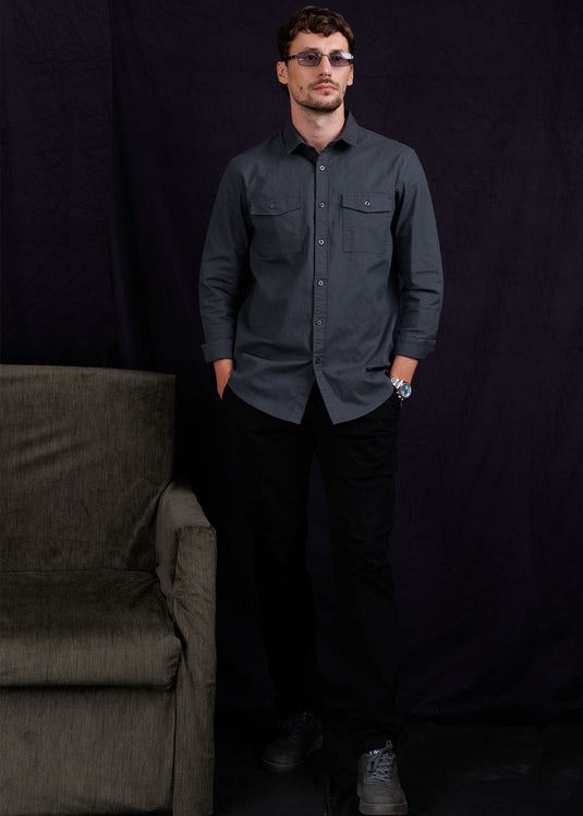 Outer wear over shirt