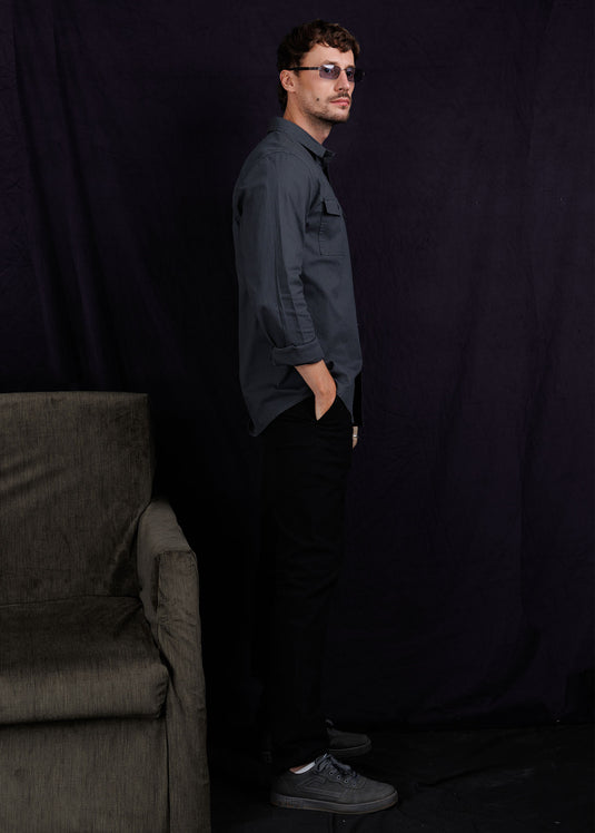 Outer wear over shirt