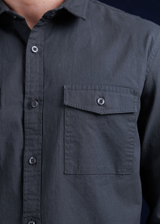 Outer wear over shirt