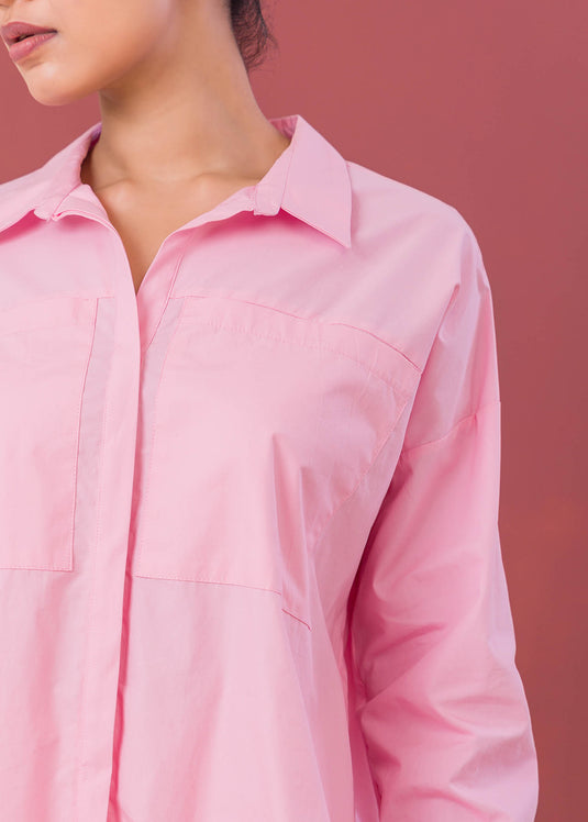 Over-Sized Button Down Shirt