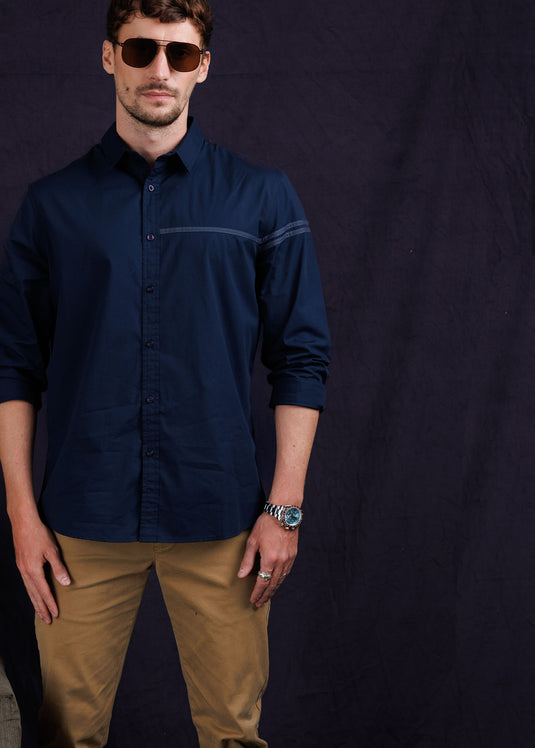 Casual Wear Detailed L/S Shirt