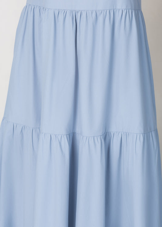 Sleeveless Tiered Maxi Dress