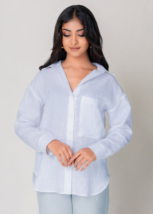 Oversized Shirt With Pocket