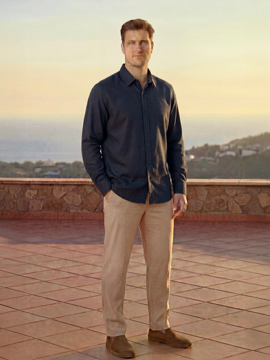 Linen Nemo Long Sleeve Shirt