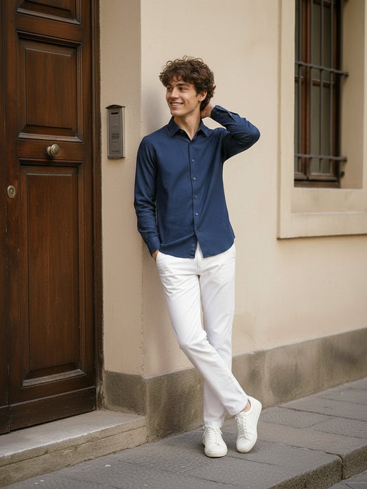 Casual Wear Regular Long Sleeve Shirt