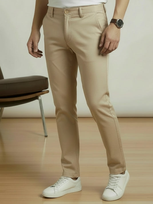 Casual Wear Chino Pant - Beige