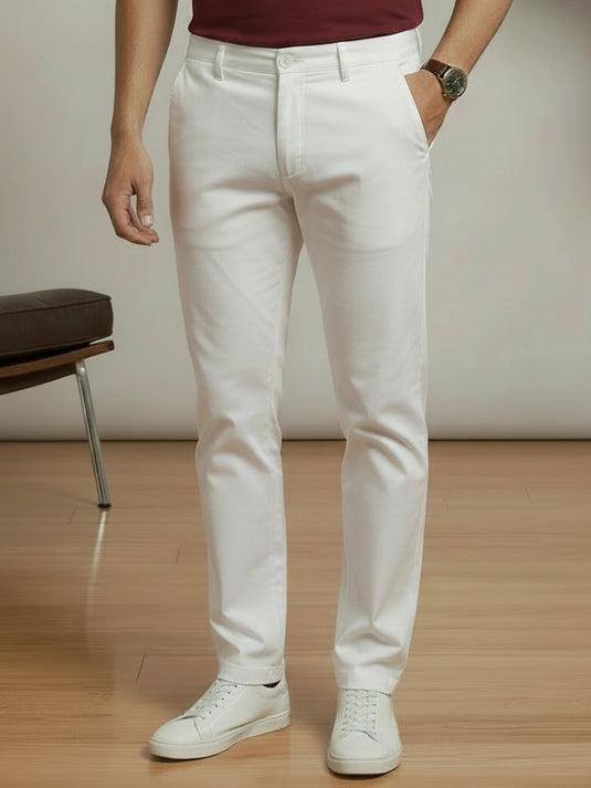 Casual Wear Chino Pant - White