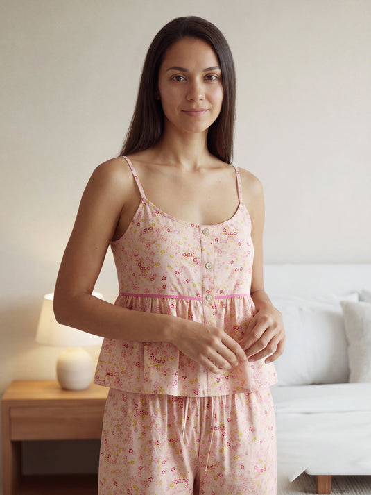 Strappy pyjama top