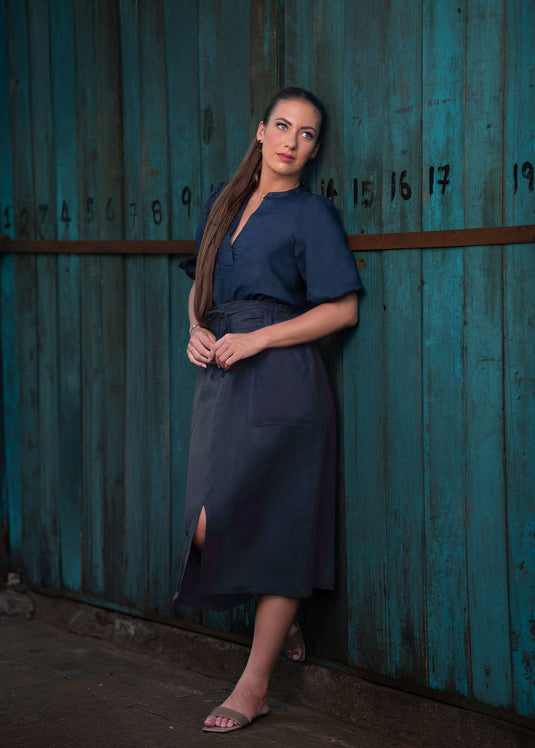 Basic skirt with tie