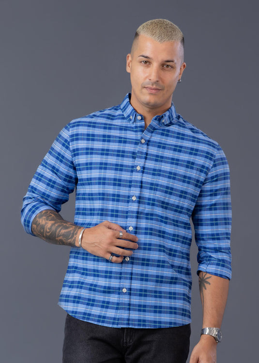 Casual Wear Check L/S Shirt