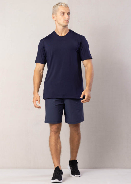 Active Wear T-Shirt With Back Mesh