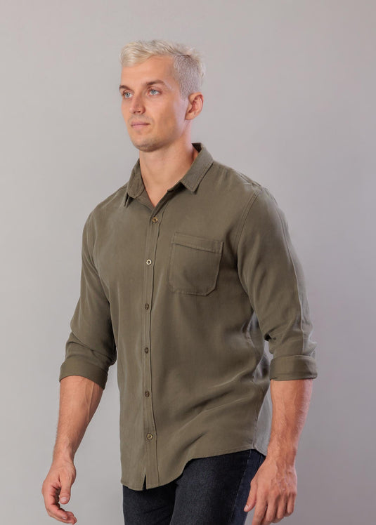 Party Wear L/S Shirt (Deep Purple)