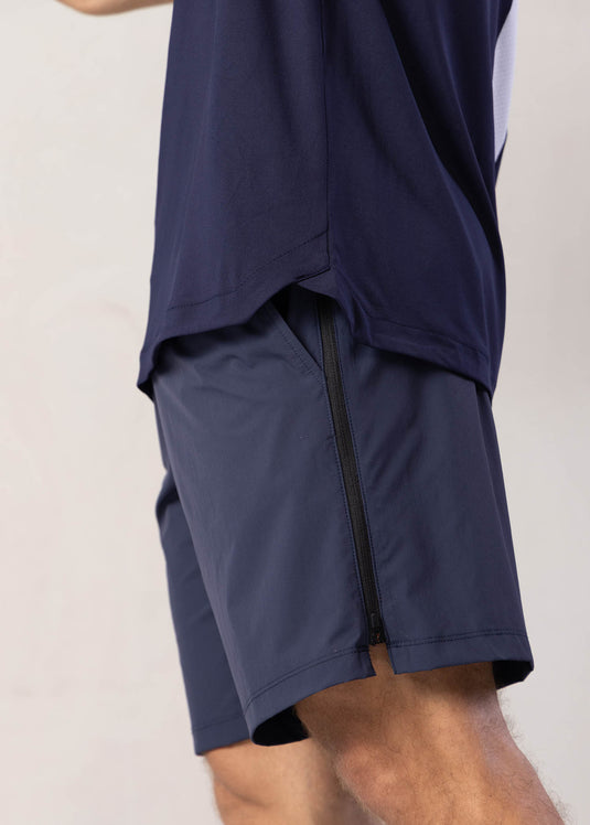 Active Wear T-Shirt With Back Mesh