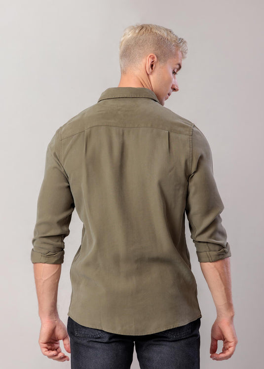 Party Wear L/S Shirt (Deep Purple)