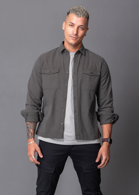 Casual Wear Double PKT Overshirt