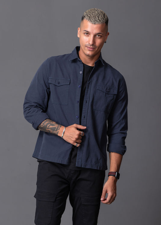 Casual Wear Double PKT Overshirt
