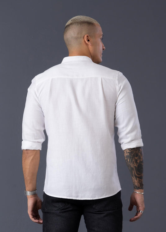 Casual Wear Linen L/S Shirt
