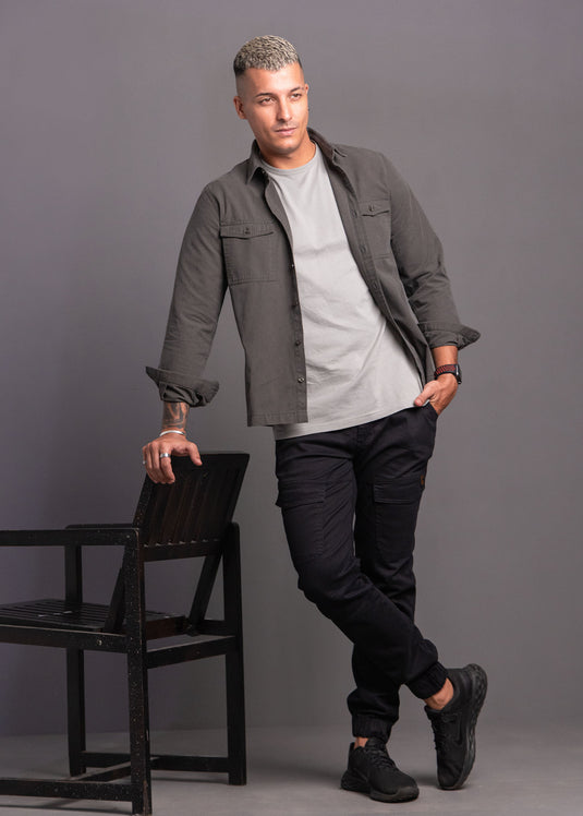 Casual Wear Double PKT Overshirt