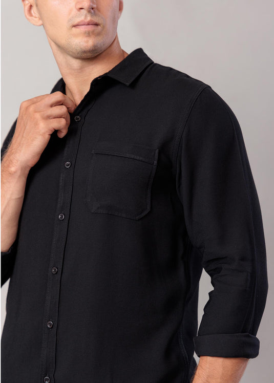 Party Wear L/S Shirt (Deep Purple)